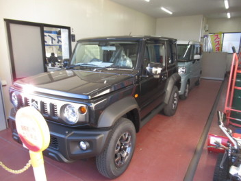 ジムニ－シエラ　納車式です！！