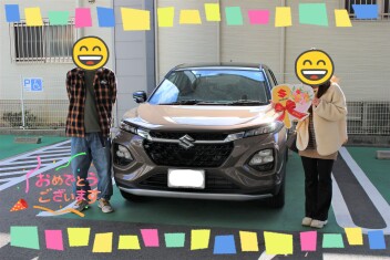 フロンクスご納車致しました！
