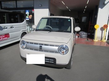 ラパン　納車式です！