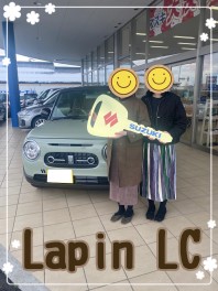 ご納車おめでとうございます！【ラパン】