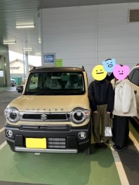 ハスラーご納車しました！