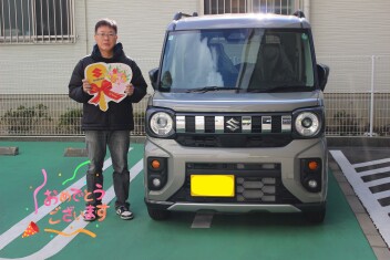 スペーシアギアご納車致しました！！