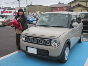 Ｔ様、ラパンご納車です！