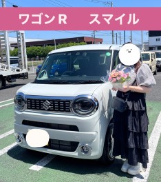 ワゴンＲスマイルご納車です！
