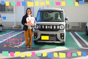 スペーシアギアご納車致しました！