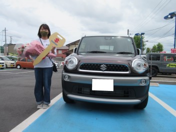 A様クロスビーご納車です！