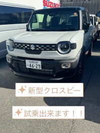 新型クロスビー試乗できます！！！