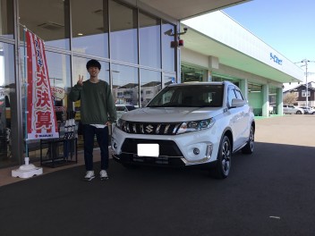 エスクードご納車おめでとうございます♪