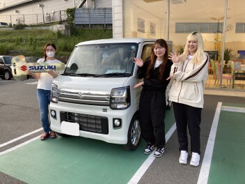 エブリィワゴンご納車おめでとうございます！