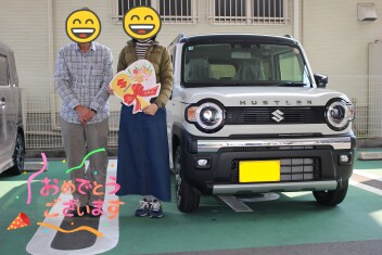 ハスラータフワイルドご納車致しました！！