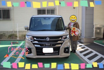 ソリオご納車致しました！！