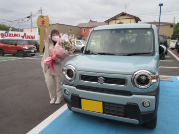 S様、ハスラーご納車です！