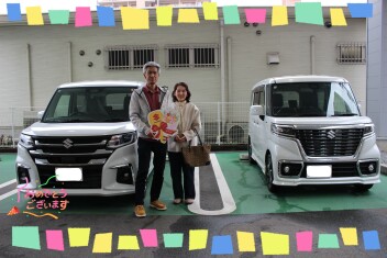 ソリオご納車致しました！