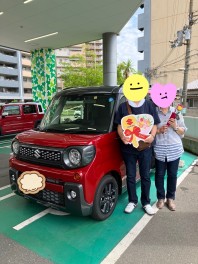 ☆Ｈ様スペーシアギアご納車☆