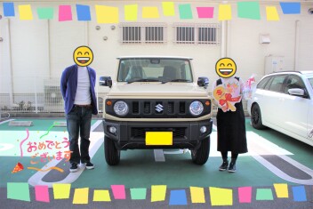 ジムニーご納車致しました！！
