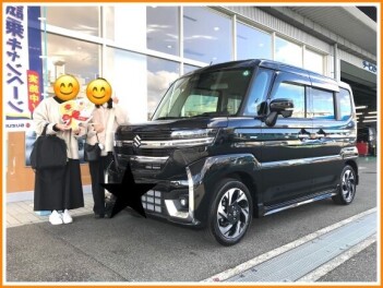 スペーシアカスタムを納車しました★