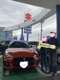 おしゃれな２トンカラー！スイフトスポーツ納車しました！