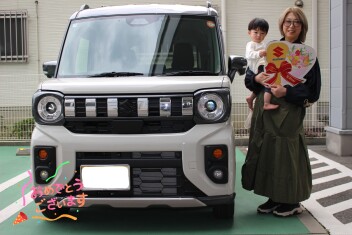 スペーシアギアご納車致しました！