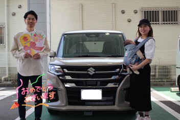 ソリオご納車致しました♪