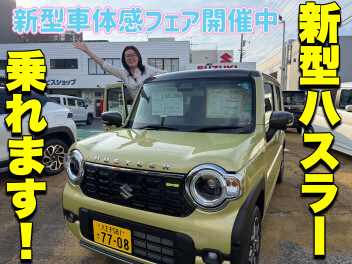 新型車体感フェアまだまだ開催！