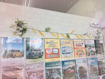 ☆春のディスプレイ☆