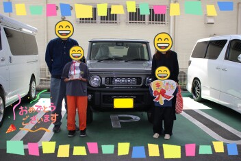 ジムニーご納車致しました！！