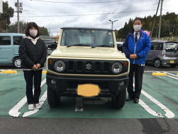 「ジムニー」ご納車！！