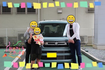スペーシアご納車致しました♪