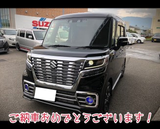 伊藤様のスペーシアカスタムを納車致しました！