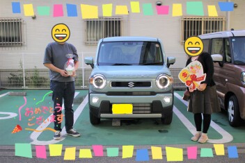 ハスラーご納車致しました♪