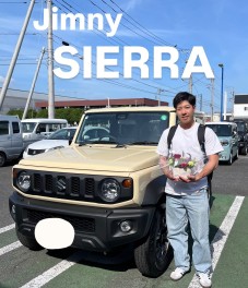 K様ジムニーシエラご納車おめでとうございます！