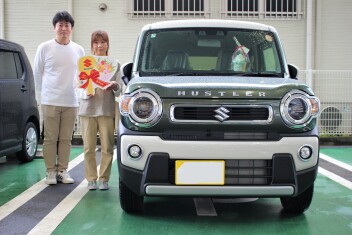 ハスラーご納車いたしました！！