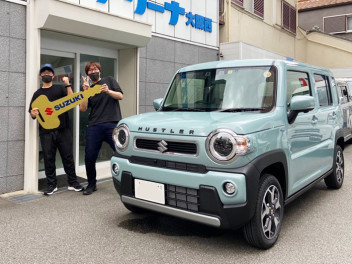 ハスラー　ご納車おめでとうございます
