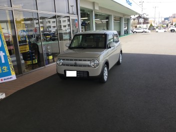 ラパンご納車しました！