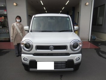 ハスラー　納車式です！