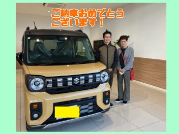 スペーシアギアご納車しました！
