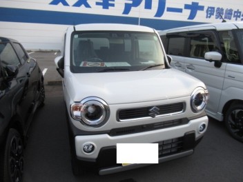 ハスラー　納車式です！