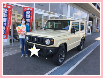 ジムニーを納車しました★