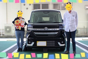 スペーシアカスタムご納車致しました！！