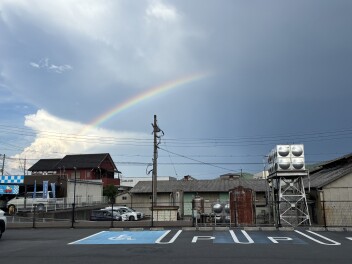 夕立のあとに・・・