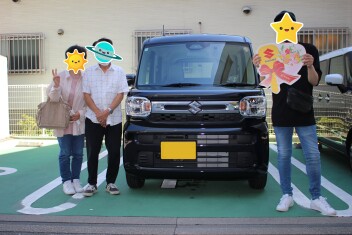 スペーシアご納車致しました♪