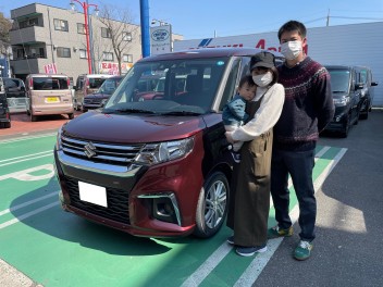 ☆新車ソリオ納車しました☆