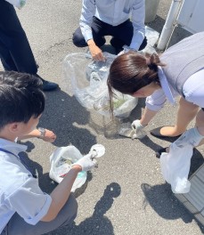 環境美化活動を行いました！