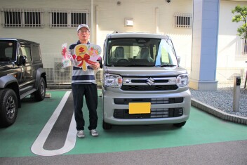 スペーシアご納車致しました！！