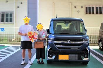 スペーシアカスタムご納車致しました！