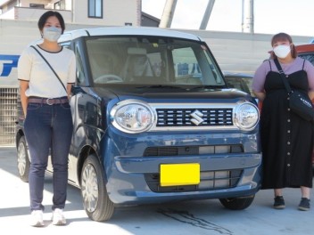 ワゴンRスマイルのご納車、おめでとうございます!!