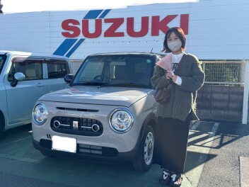 ラパンご納車おめでとうございます！