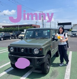 ジムニーご納車おめでとうございます！