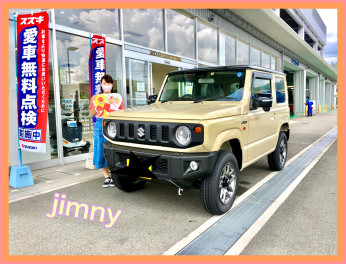 ジムニーを納車しました★