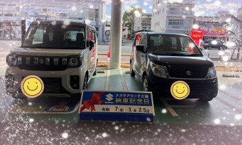 ★Ｉ様スペーシアギアご納車おめでとうございます!!★